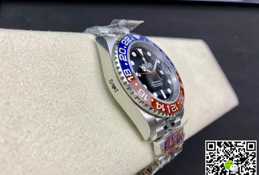 Rolex GMT Master II M126710BLRO-0001 Clean Factory 1:1 Best Edition Replica Watch Stainless Steel
