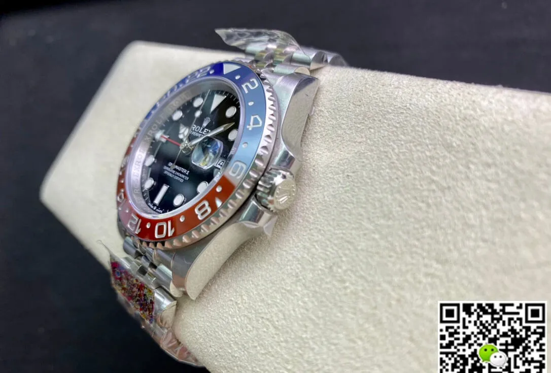 Rolex GMT Master II M126710BLRO-0001 Clean Factory 1:1 Best Edition Replica Watch Stainless Steel