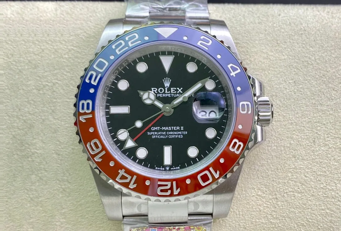 Rolex GMT Master II M126710BLRO-0002 Clean Factory 1:1 Best Edition Replica Watch Stainless Steel