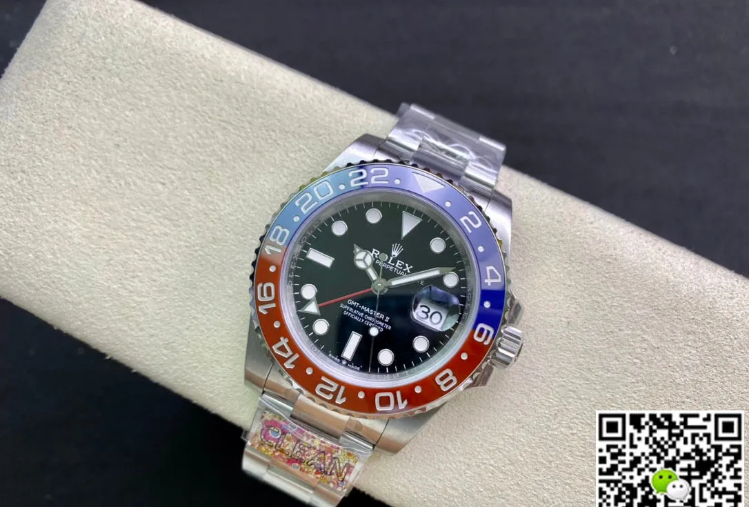 Rolex GMT Master II M126710BLRO-0002 Clean Factory 1:1 Best Edition Replica Watch Stainless Steel