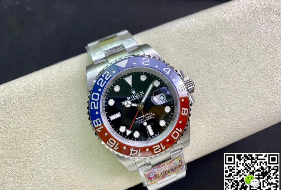 Rolex GMT Master II M126710BLRO-0002 Clean Factory 1:1 Best Edition Replica Watch Stainless Steel