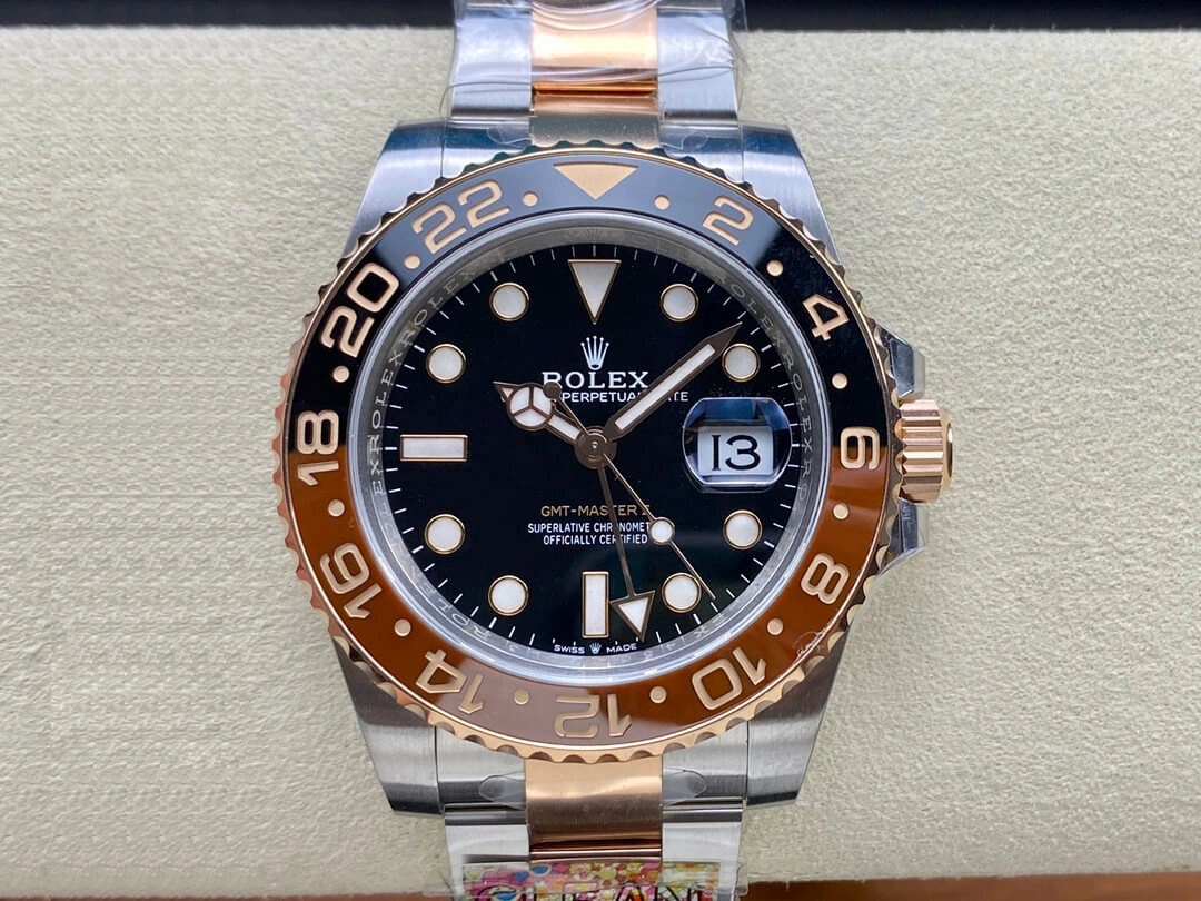 Rolex GMT Master II M126711chnr-0002 Clean Factory 1:1 Best Edition Replica Watch Stainless Steel