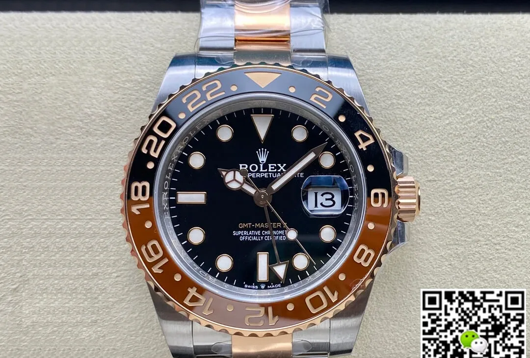 Rolex GMT Master II M126711chnr-0002 Clean Factory 1:1 Best Edition Replica Watch Stainless Steel