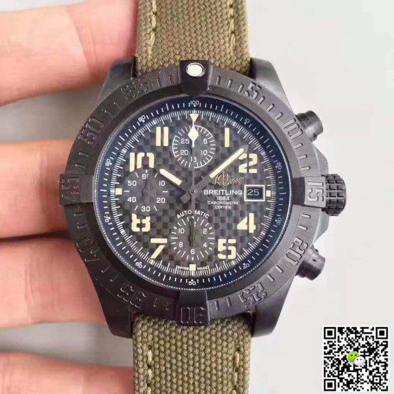 Breitling Avenger II USA Military M133715N GF Factory 1:1 Best Edition Replica Watch Swiss ETA7750