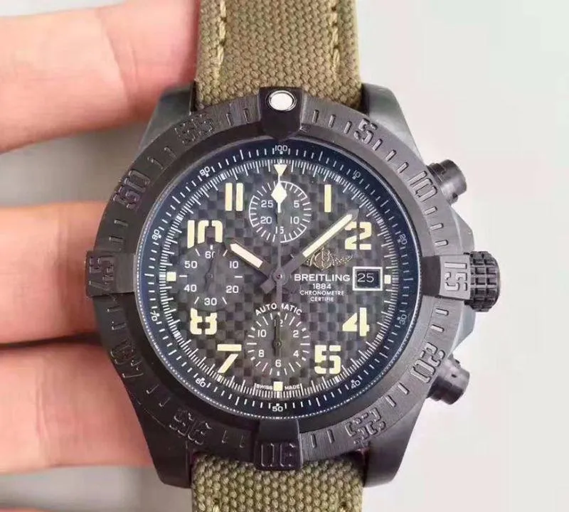 Breitling Avenger II USA Military M133715N GF Factory 1:1 Best Edition Replica Watch Swiss ETA7750
