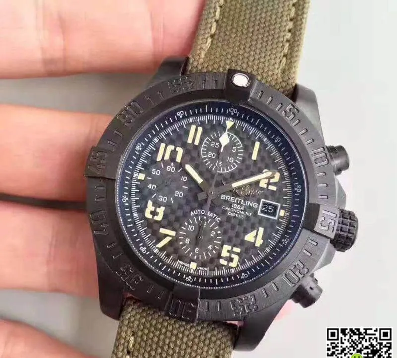 Breitling Avenger II USA Military M133715N GF Factory 1:1 Best Edition Replica Watch Swiss ETA7750