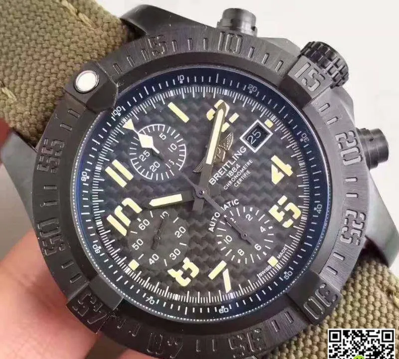 Breitling Avenger II USA Military M133715N GF Factory 1:1 Best Edition Replica Watch Swiss ETA7750