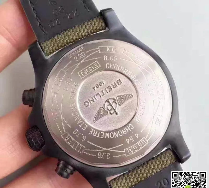 Breitling Avenger II USA Military M133715N GF Factory 1:1 Best Edition Replica Watch Swiss ETA7750