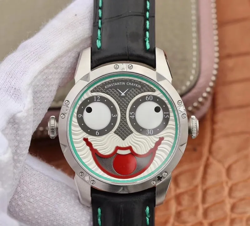 Konstantin Chaykin Joker K07-0 V9 factory 1:1 Best Edition Replica Watch white dial Swiss ETA2824-2
