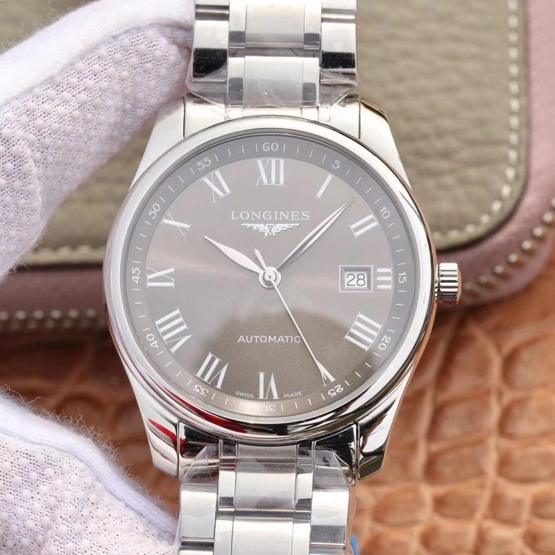 Longines Master Collection L2.793.4.71.6 V9 factory 1:1 Best Edition Replica Watch Grey Dial Swiss Cal.L888