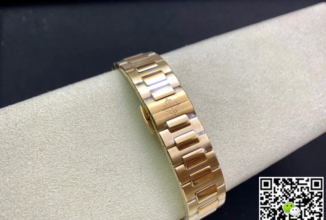 Patek Philippe Nautilus Ladies 7118 1200R-001 3K Factory 1:1 Best Edition Replica Watch Diamond-Set Bezel