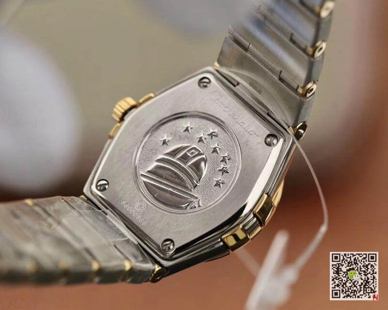 Omega Constellation 27mm Quartz Ladies TW Factory 1:1 Best Edition Replica Watch Swiss Eta Quartz 1376 Gold Dial
