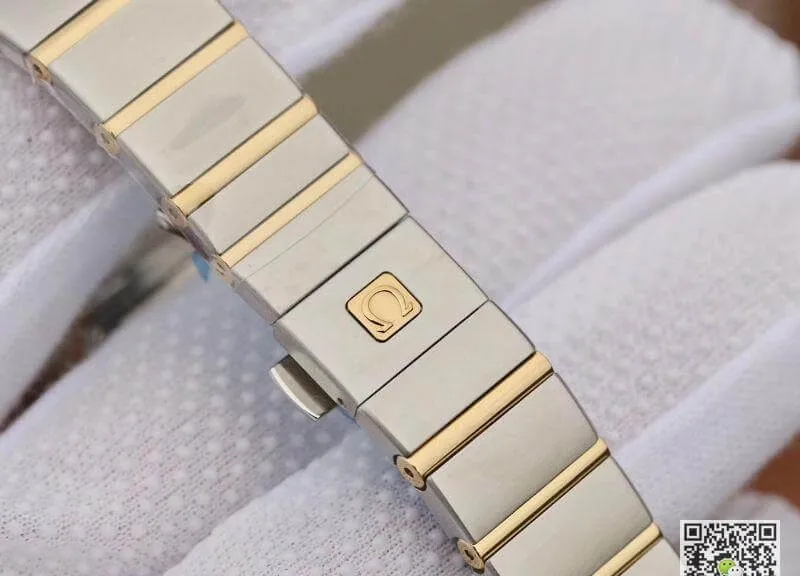 Omega Constellation 27mm Quartz Ladies TW Factory 1:1 Best Edition Replica Watch Swiss Eta Quartz 1376 Gold Dial