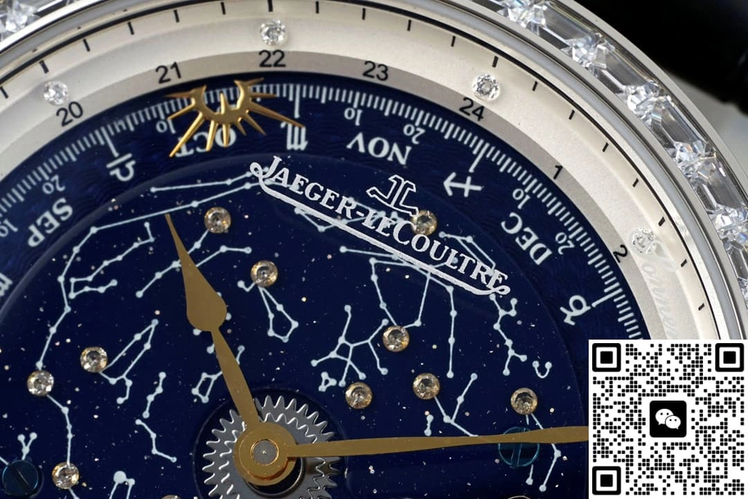 RMS Factory Jaeger LeCoultre Master Control Tourbillon Diamond bezel 1:1 Best Edition Replica Watch