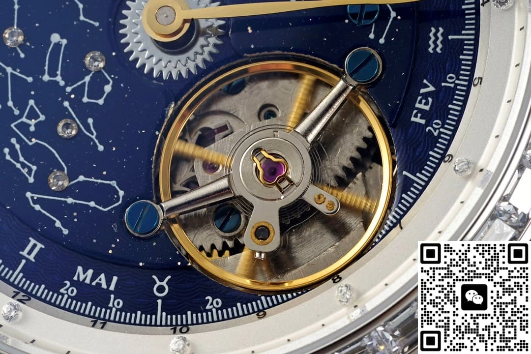 RMS Factory Jaeger LeCoultre Master Control Tourbillon Diamond bezel 1:1 Best Edition Replica Watch