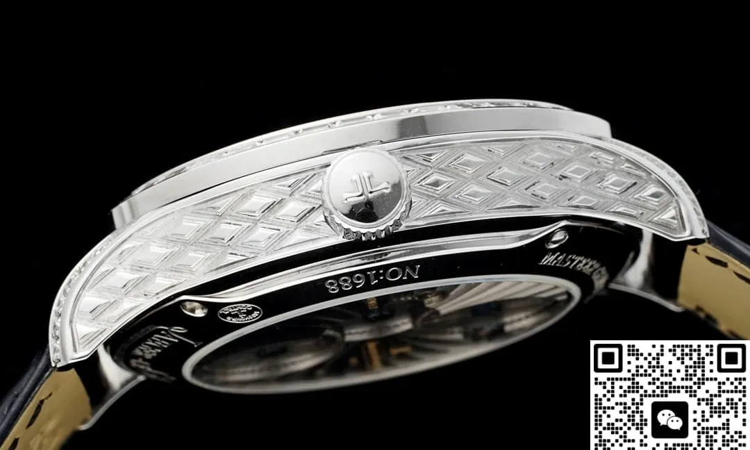RMS Factory Jaeger LeCoultre Master Control Tourbillon Diamond bezel 1:1 Best Edition Replica Watch