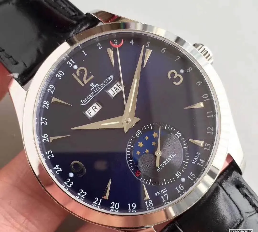Jaeger-LeCoultre Master Q143847A KM factory 1:1 Best Edition Replica Watch Swiss ETA866