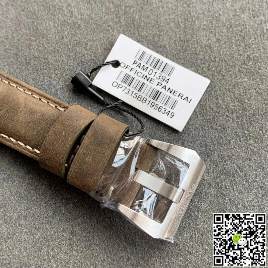 Panerai Luminor PAM01394 VS Factory 1:1 Best Edition Replica Watch Stainless Steel Bezel