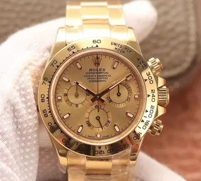 Rolex Daytona Cosmograph M116508-0003 Noob Factory 1:1 Best Edition Replica Watch Gold Dial Swiss ETA4130