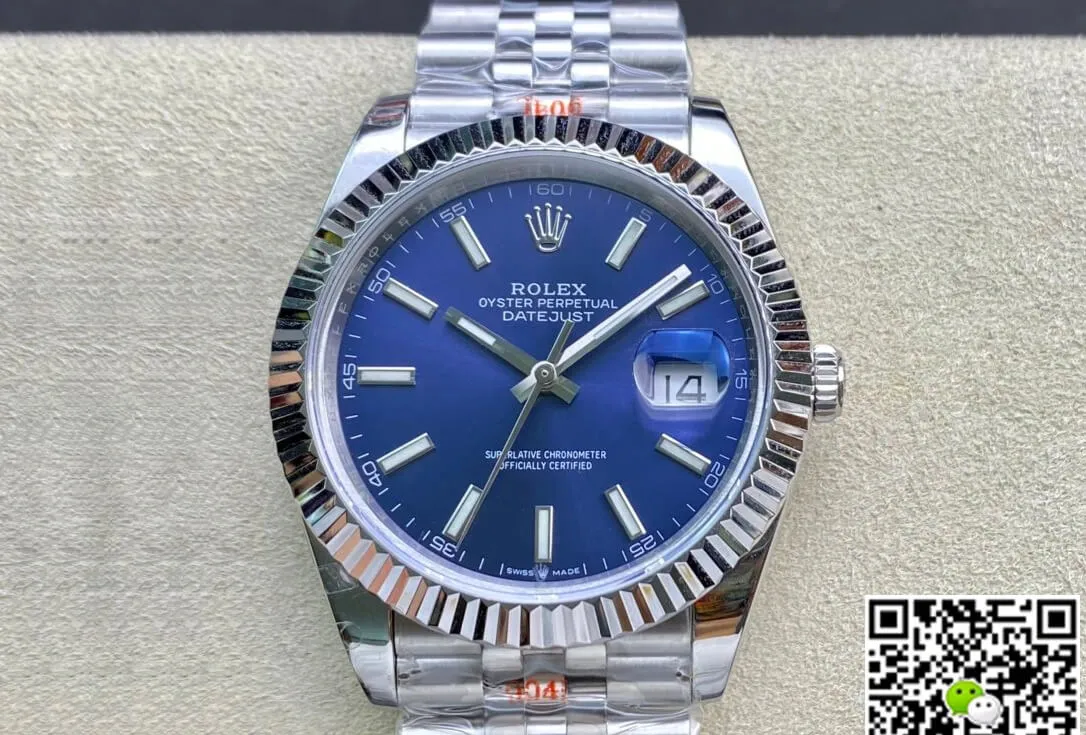 Rolex Datejust M126334-0002 GM Factory 1:1 Best Edition Replica Watch Stainless Steel Blue Dial
