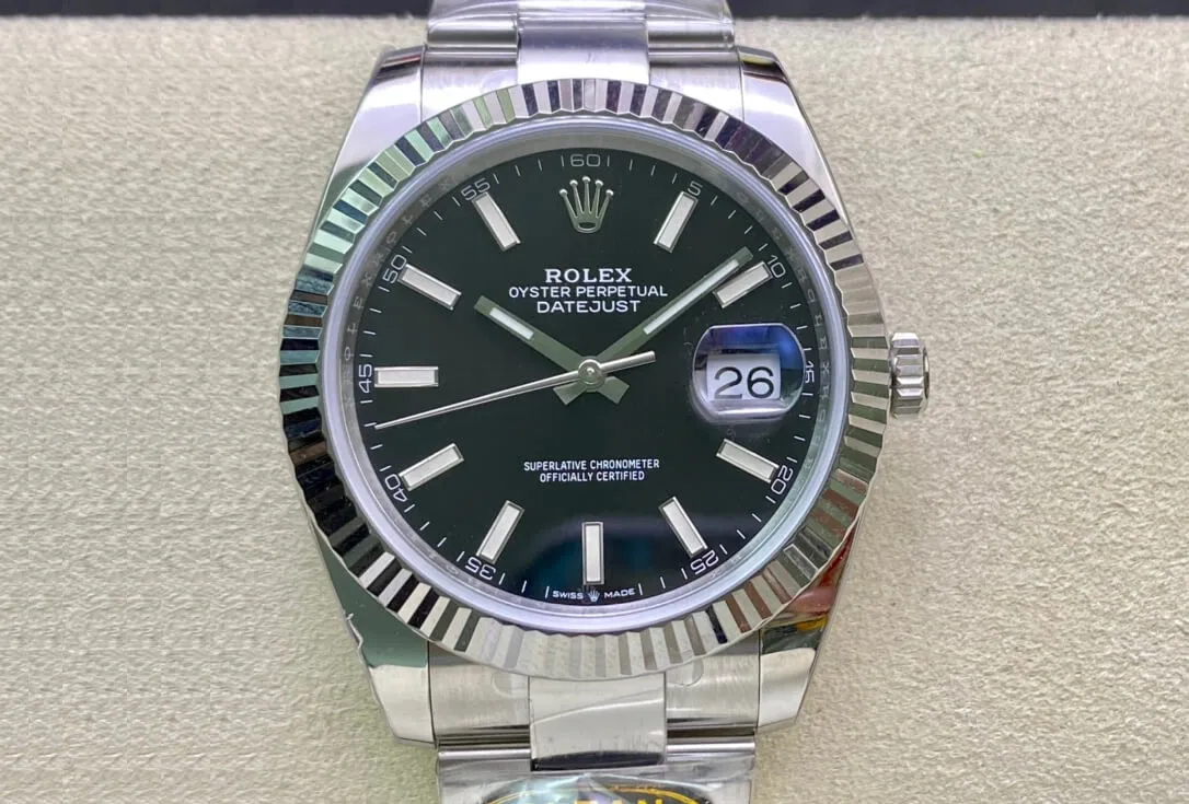 Rolex Datejust M126334-0017 Clean Factory 1:1 Best Edition Replica Watch Silver Stainless Steel