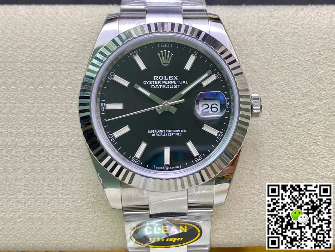 Rolex Datejust M126334-0017 Clean Factory 1:1 Best Edition Replica Watch Silver Stainless Steel