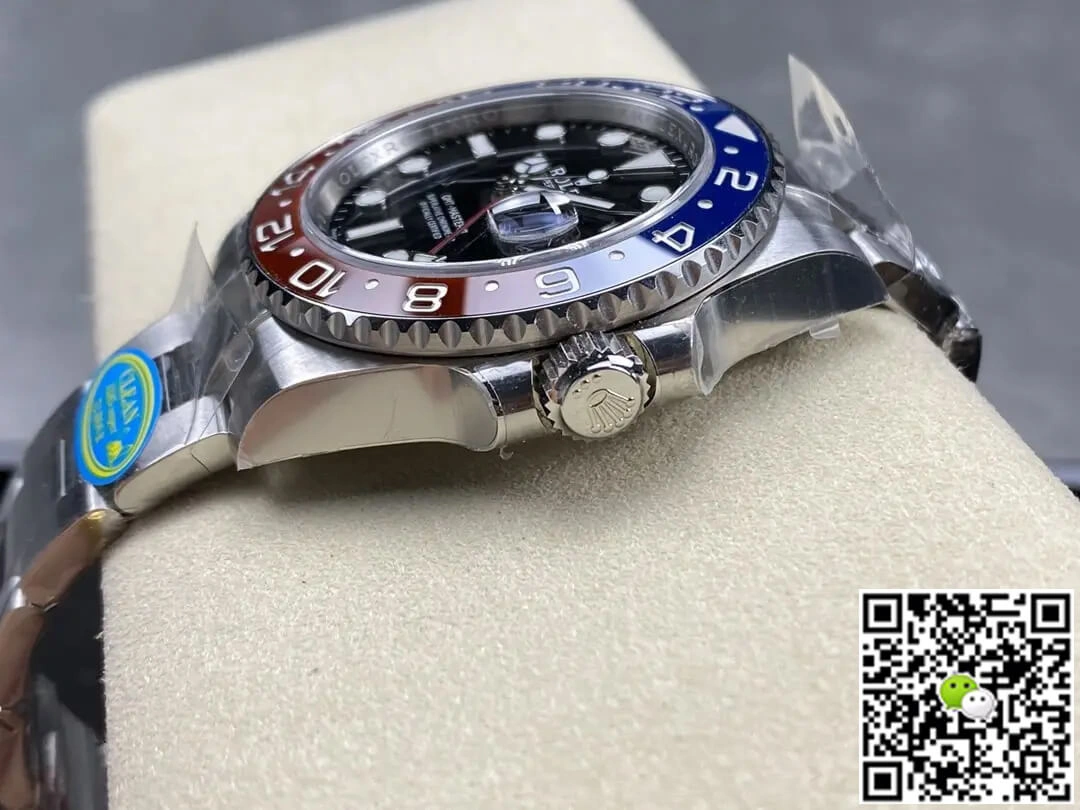 Rolex GMT Master II M126710BLRO-0002 Clean Factory 1:1 Best Edition Replica Watch V3 Stainless Steel