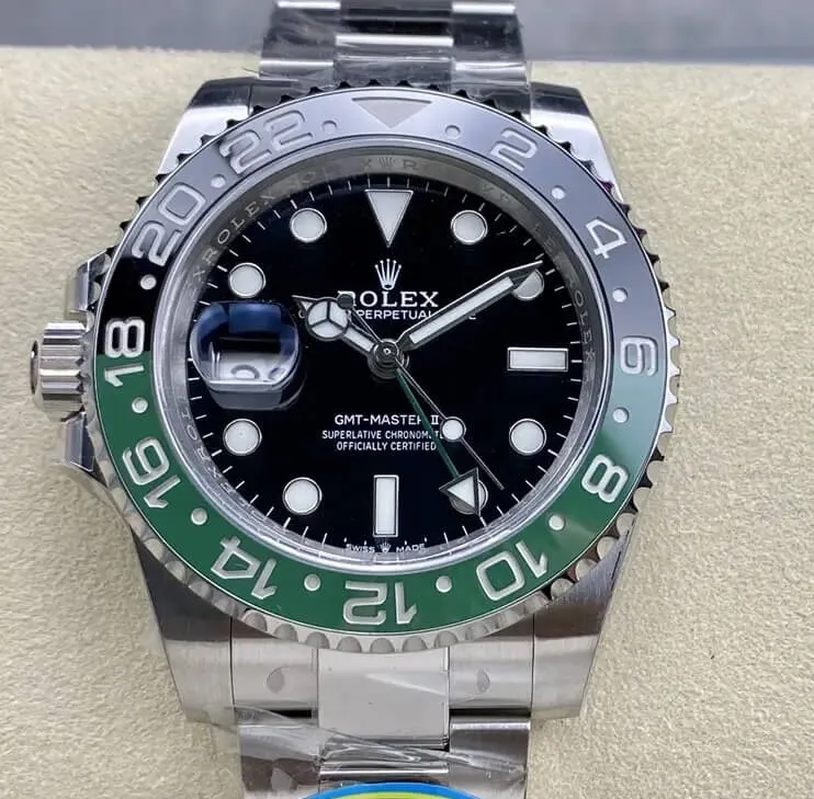Rolex GMT Master II M126720VTNR-0001 Clean Factory 1:1 Best Edition Replica Watch V3 Stainless Steel