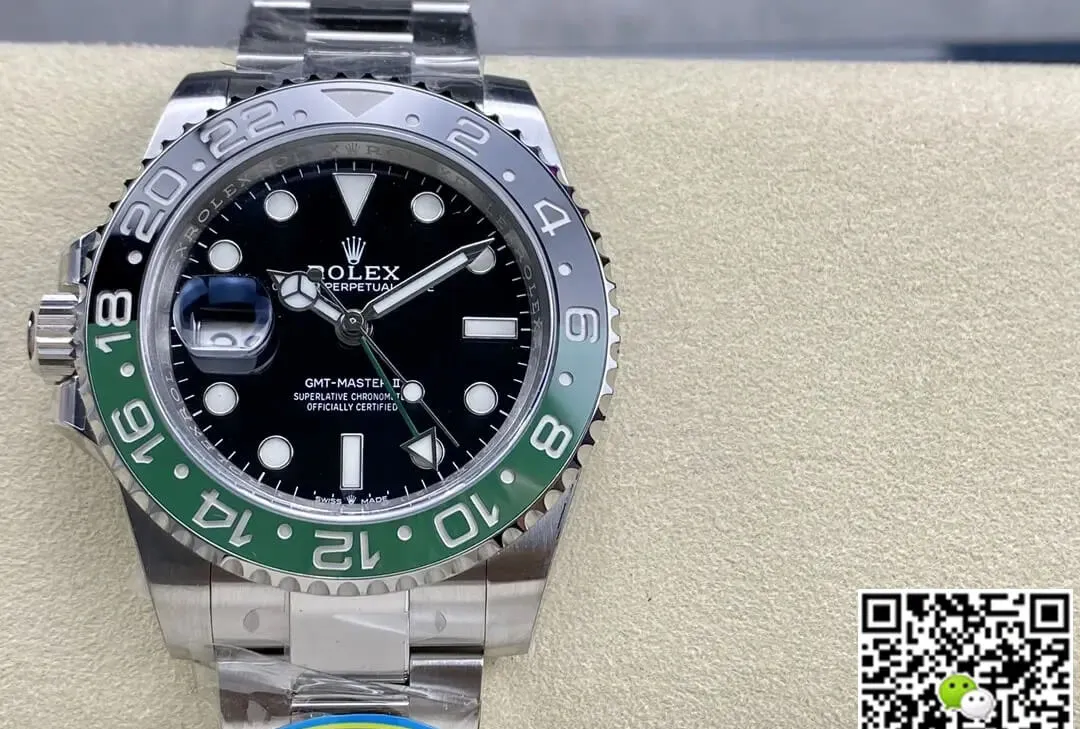 Rolex GMT Master II M126720VTNR-0001 Clean Factory 1:1 Best Edition Replica Watch V3 Stainless Steel