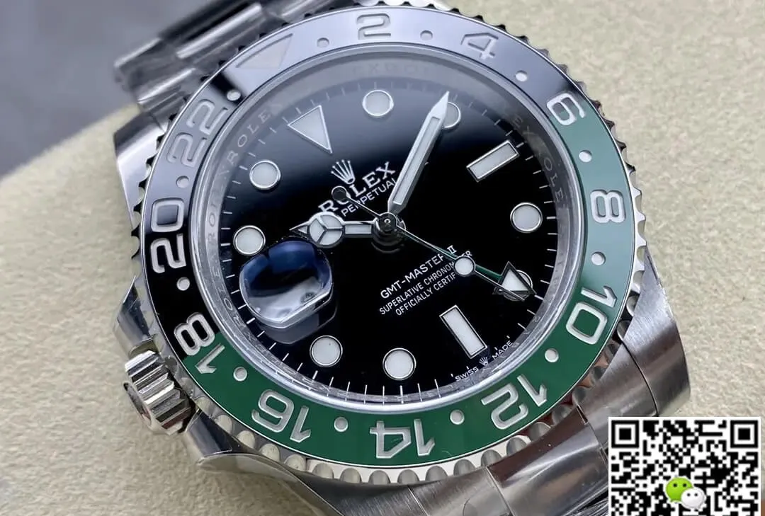 Rolex GMT Master II M126720VTNR-0001 Clean Factory 1:1 Best Edition Replica Watch V3 Stainless Steel