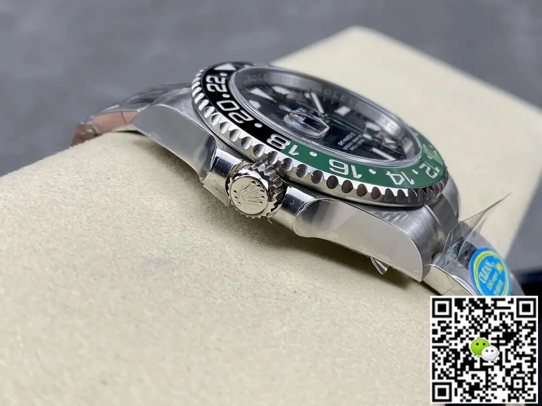 Rolex GMT Master II M126720VTNR-0001 Clean Factory 1:1 Best Edition Replica Watch V3 Stainless Steel
