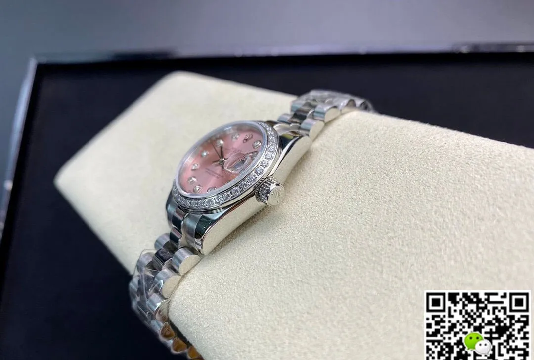 Rolex Datejust M279139RBR-0005 28MM BP Factory 1:1 Best Edition Replica Watch Diamond-Set Bezel