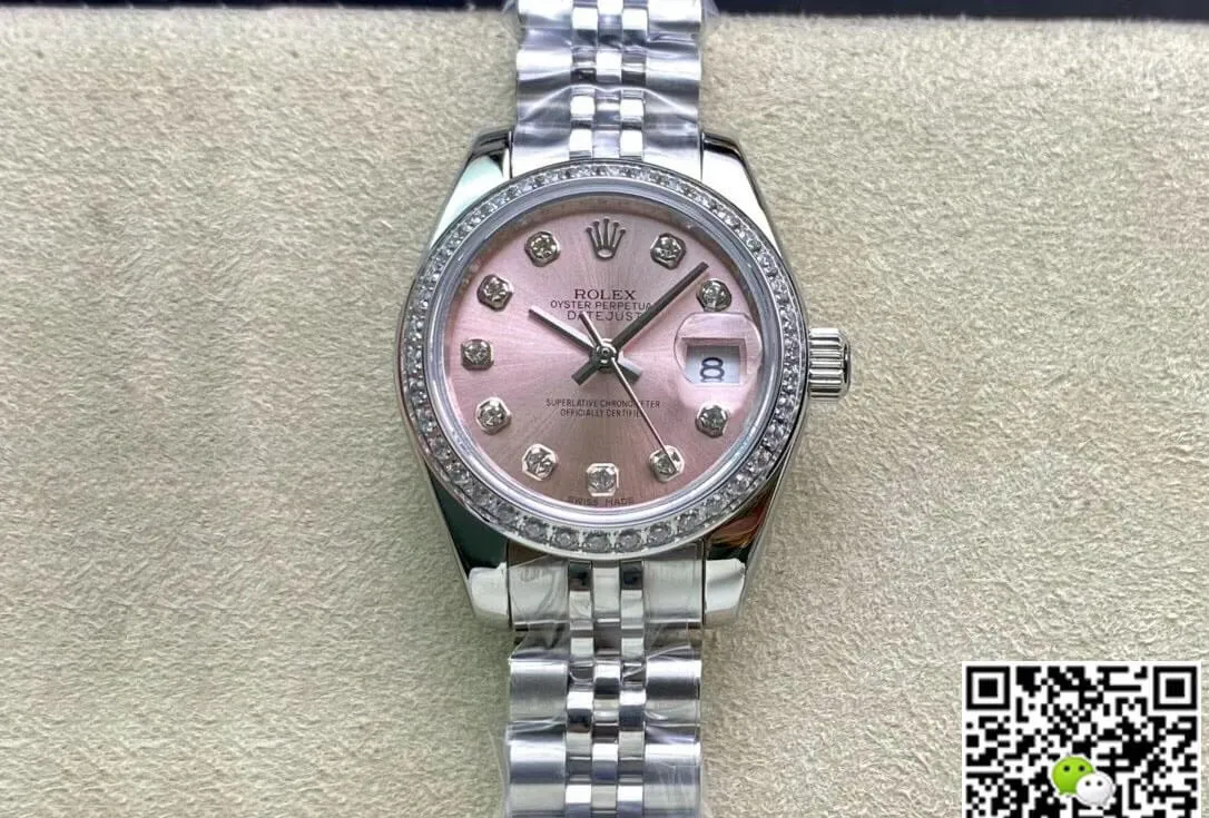Rolex Datejust M279384RBR-0003 28MM BP Factory 1:1 Best Edition Replica Watch Pink Diamond Dial