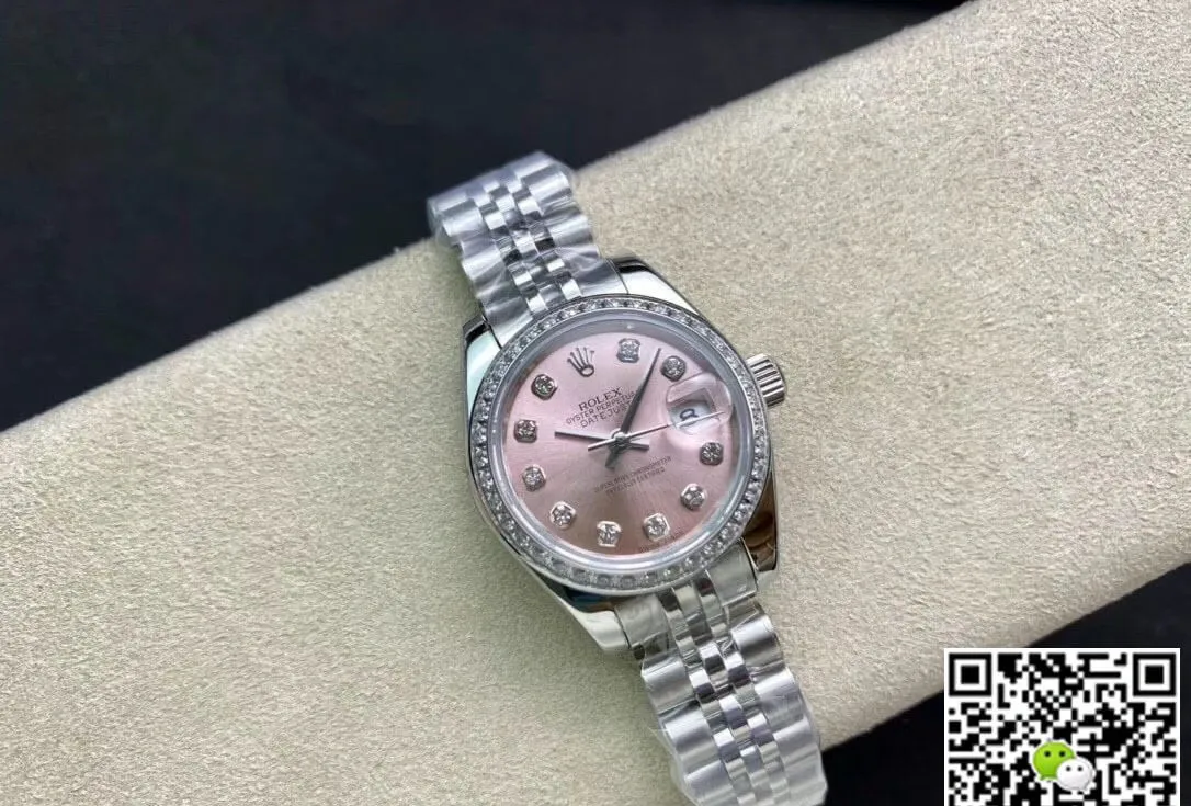 Rolex Datejust M279384RBR-0003 28MM BP Factory 1:1 Best Edition Replica Watch Pink Diamond Dial
