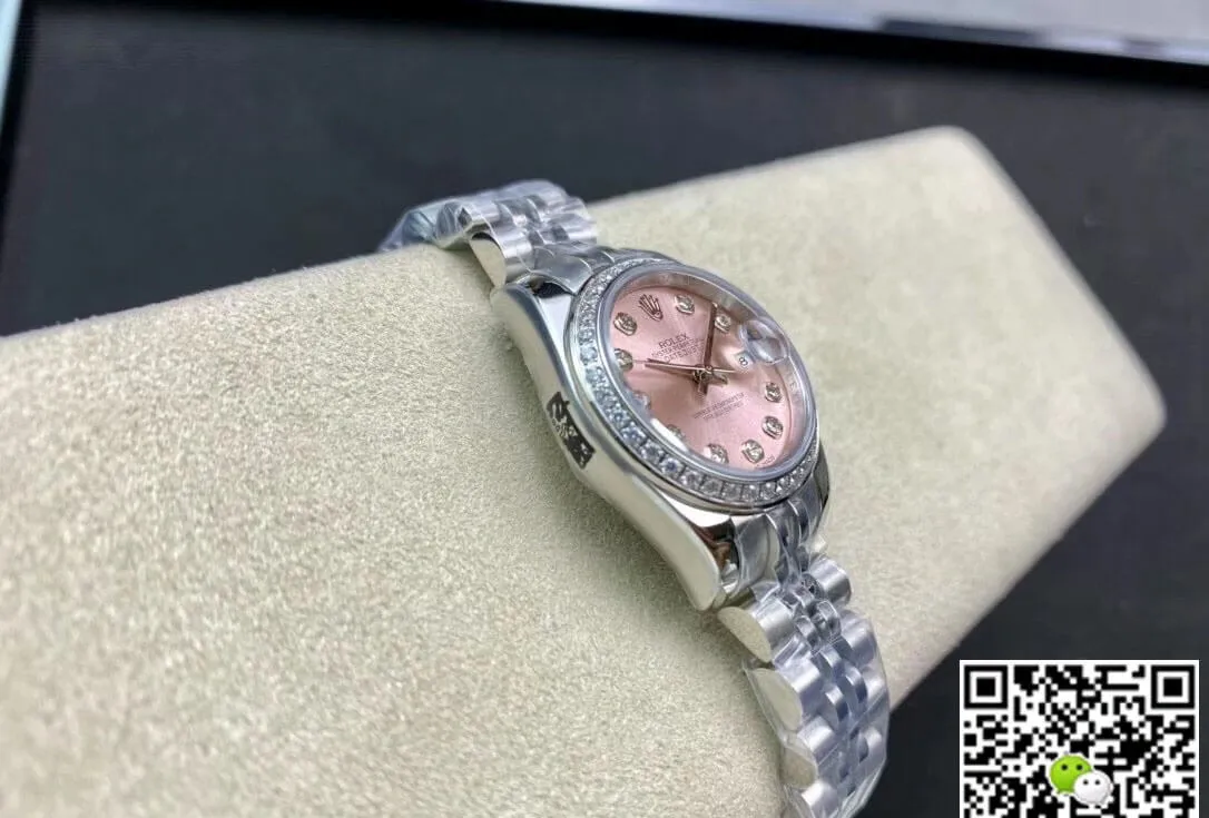 Rolex Datejust M279384RBR-0003 28MM BP Factory 1:1 Best Edition Replica Watch Pink Diamond Dial