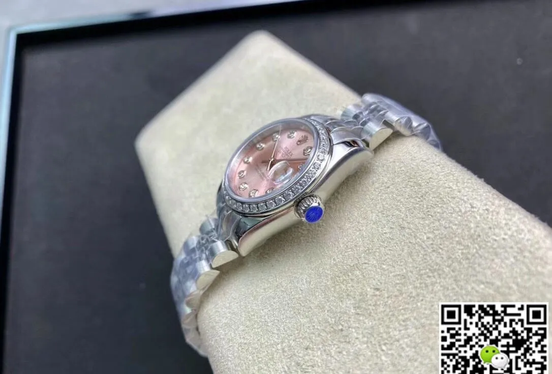 Rolex Datejust M279384RBR-0003 28MM BP Factory 1:1 Best Edition Replica Watch Pink Diamond Dial