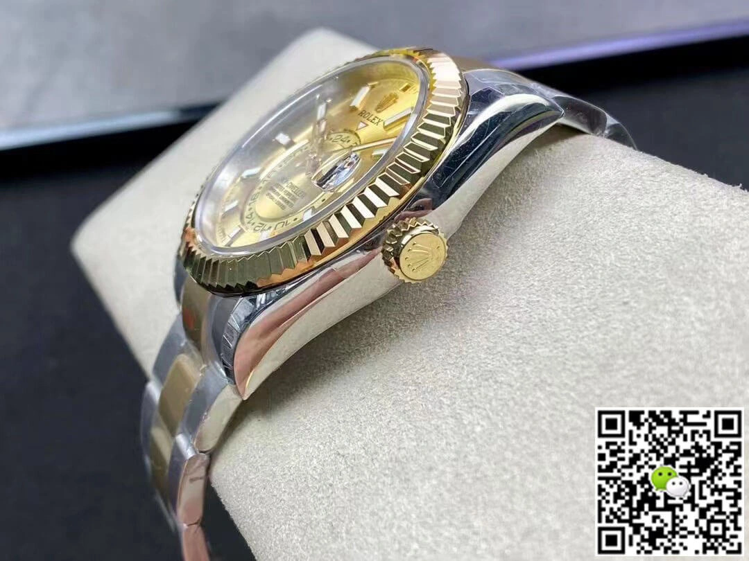 Rolex Sky Dweller M326933-0001 V2 Noob Factory 1:1 Best Edition Replica Watch 904L Stainless Steel