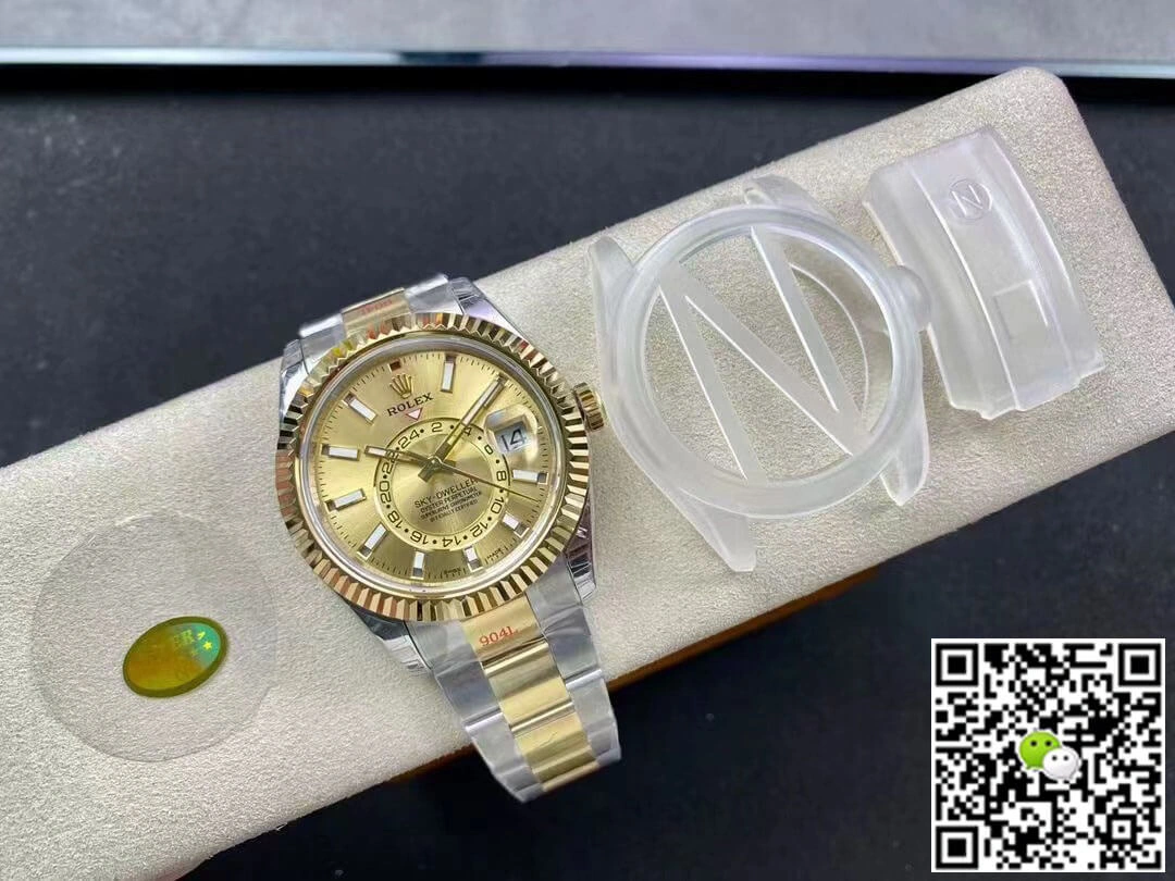 Rolex Sky Dweller M326933-0001 V2 Noob Factory 1:1 Best Edition Replica Watch 904L Stainless Steel
