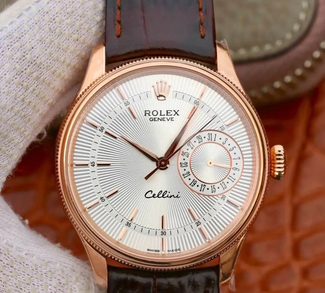 Rolex Celini Date M50515-0008 MKS Factory 1:1 Best Edition Replica Watch Silver Dial Swiss ETA3165