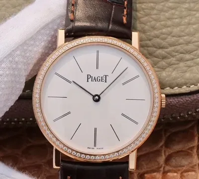 Piaget Altiplano Mecanique P10584 G0A36125 MKS Factory 1:1 Best Edition Replica Watch Rose Gold Diamond Bezel Swiss ETA9015
