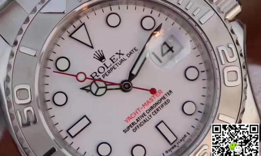 Rolex Yacht-Master 116610 EW Factory 1:1 Best Edition Replica Watch Swiss ETA3135 White Dial