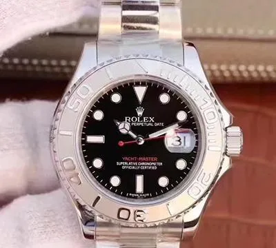 Rolex Yacht-Master 116622 EW Factory 1:1 Best Edition Replica Watch Swiss ETA3135 Black Dial