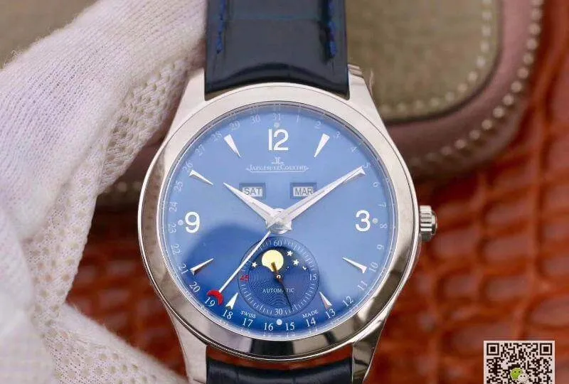 Jaeger-LeCoultre Master Calendar OM Factory 1:1 Best Edition Replica Watch Swiss ETA866 Blue Dial