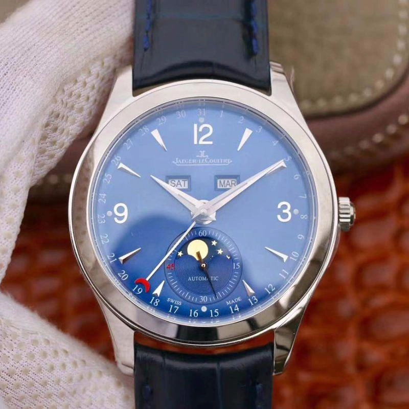 Jaeger-LeCoultre Master Calendar OM Factory 1:1 Best Edition Replica Watch Swiss ETA866 Blue Dial