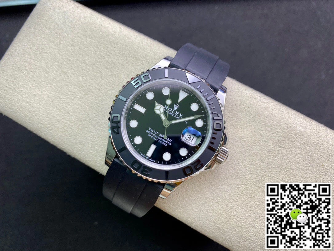 Rolex Yacht Master EW Factory M226659-0002 1:1 Best Edition Replica Watch Black Rubber Strap