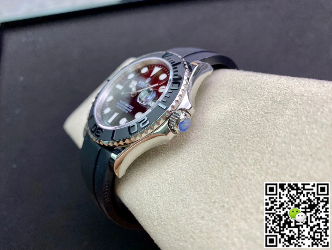 Rolex Yacht Master EW Factory M226659-0002 1:1 Best Edition Replica Watch Black Rubber Strap