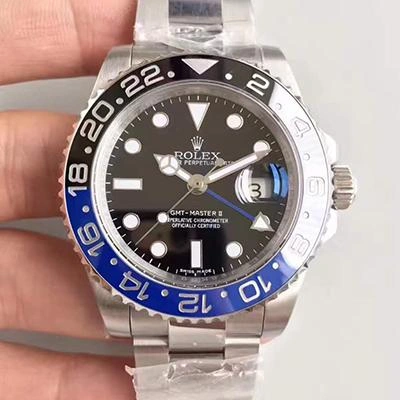 Rolex GMT-Master II 116710BLNR Noob Factory 1:1 Best Edition Replica Watch Swiss ETA2836-2