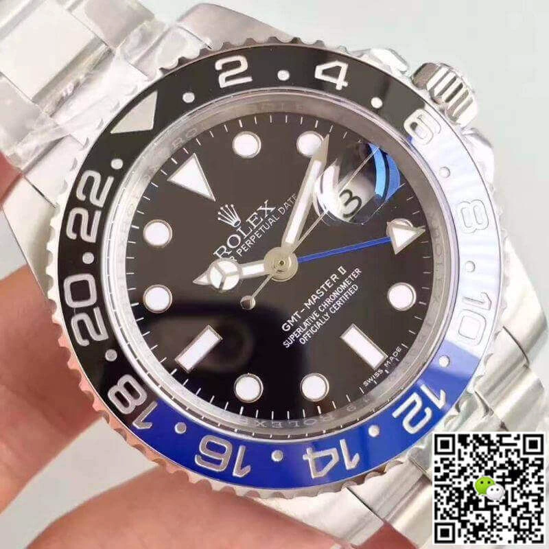 Rolex GMT-Master II 116710BLNR Noob Factory 1:1 Best Edition Replica Watch Swiss ETA2836-2