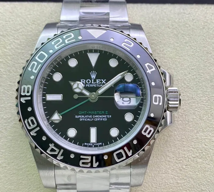 Rolex GMT Master II 116710LN-78200 Clean Factory 1:1 Best Edition Replica Watch Black Dial