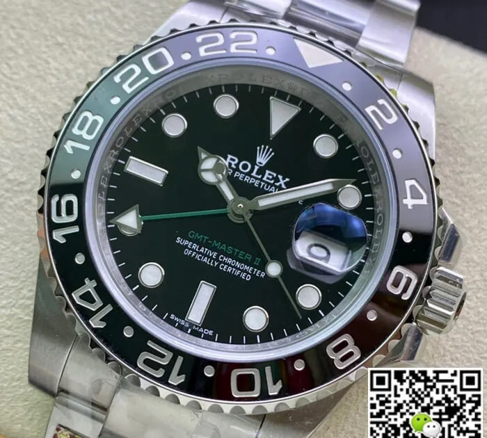 Rolex GMT Master II 116710LN-78200 Clean Factory 1:1 Best Edition Replica Watch Black Dial